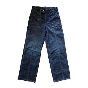 American Eagle Dreamy Drape Super High-rise Baggy Jeans Size 4